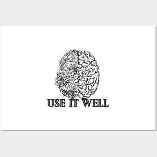 Use it well - Brain Photographic Posters and Art